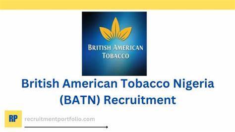 British American Tobacco Nigeria (BATN) Trade Marketing Representative Position